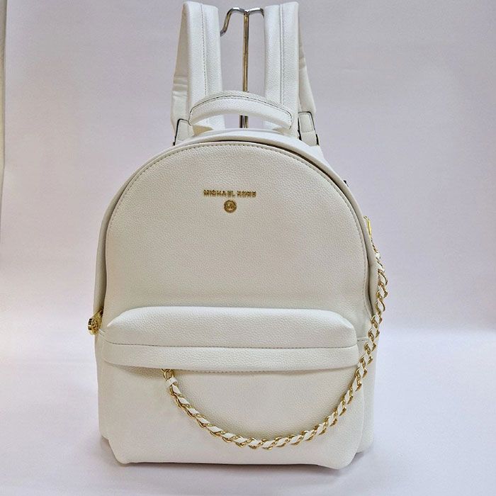 Рюкзак "M*chael K*rs" Канва ЛЮКС + Эко кожа (33/28см)