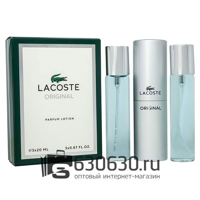 Lacoste "Original" 3 х 20 ml