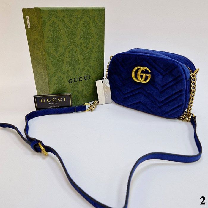 Сумка "G*cсi" Велюр (22/14см)