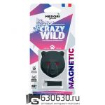 Меловой автопарфюм на дефлектор Medori "Crazy Wild Magnetic" 3D