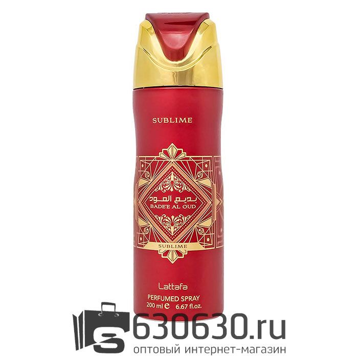 Парфюмированный Дезодорант Lattafa "Bade'e Al Oud Sublime" 200 ml