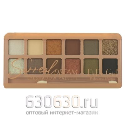 Тени для век DoDo Girl Surreal Dream Eyeshadows Palette,12 оттенков