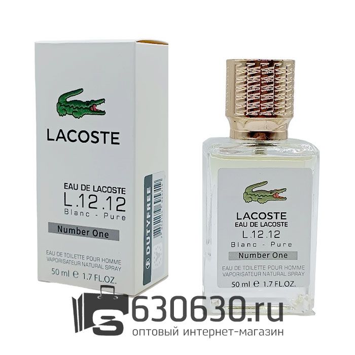Мини парфюм Lacoste "L.12.12 Blanc - Pure" 50 ml
