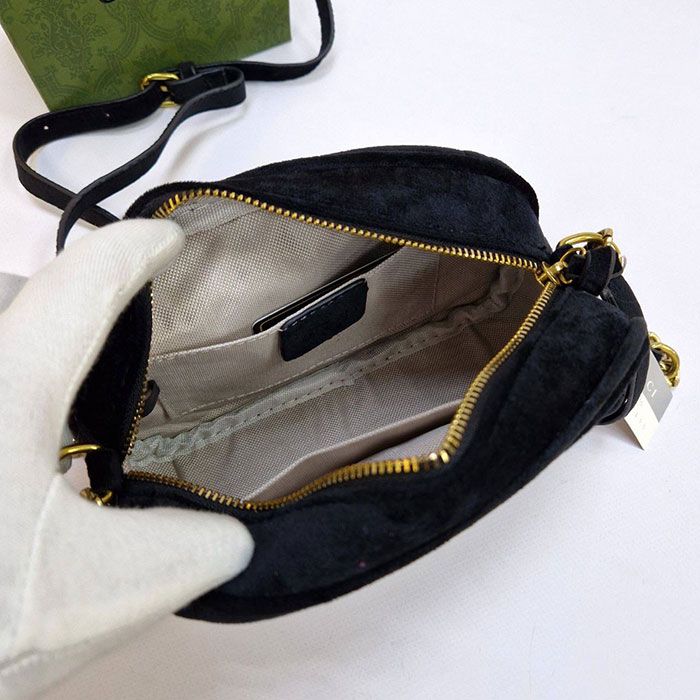 Сумка "G*cсi" Велюр (22/14см)