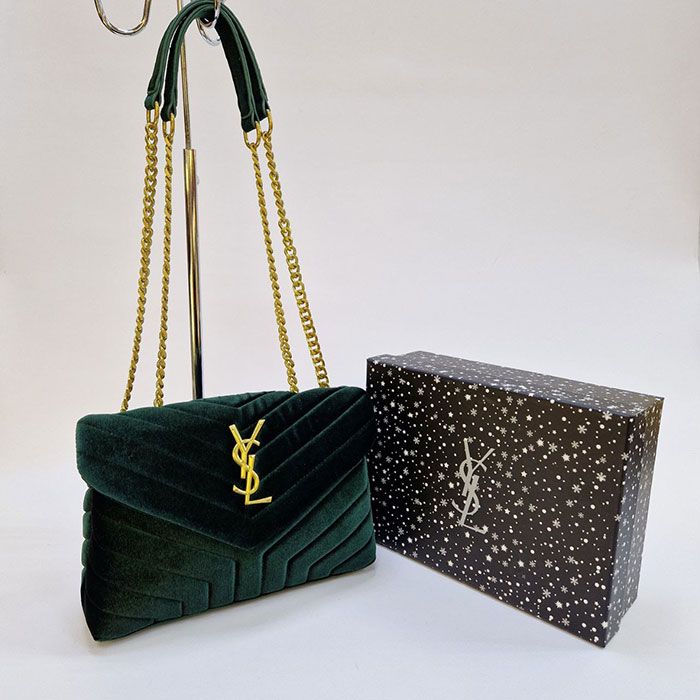 Сумка Y*es Sa*nt La*rent Велюр (22/17см)