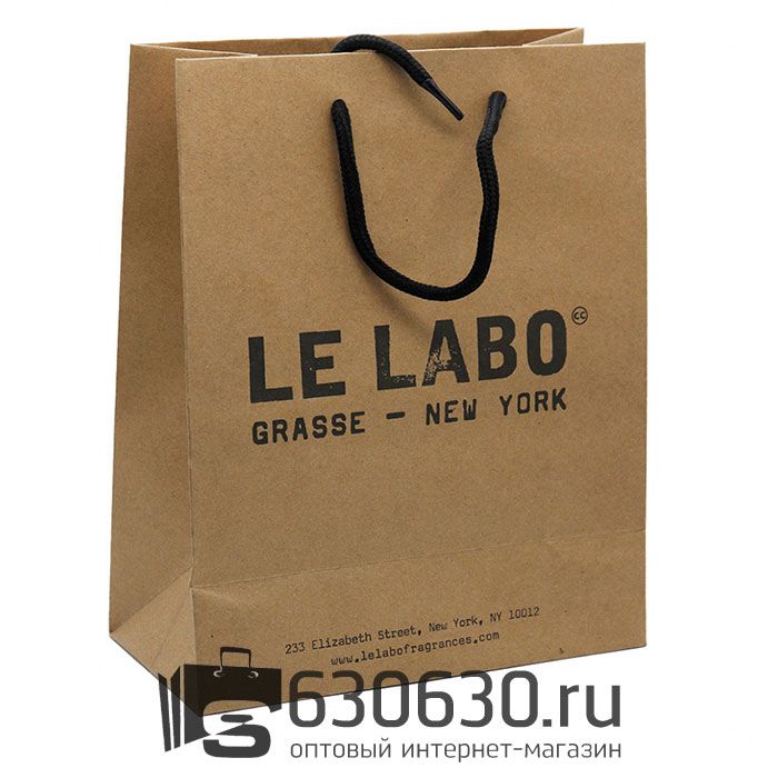 Подарочный Пакет "Le Labo" 20 x 10 x 25 см