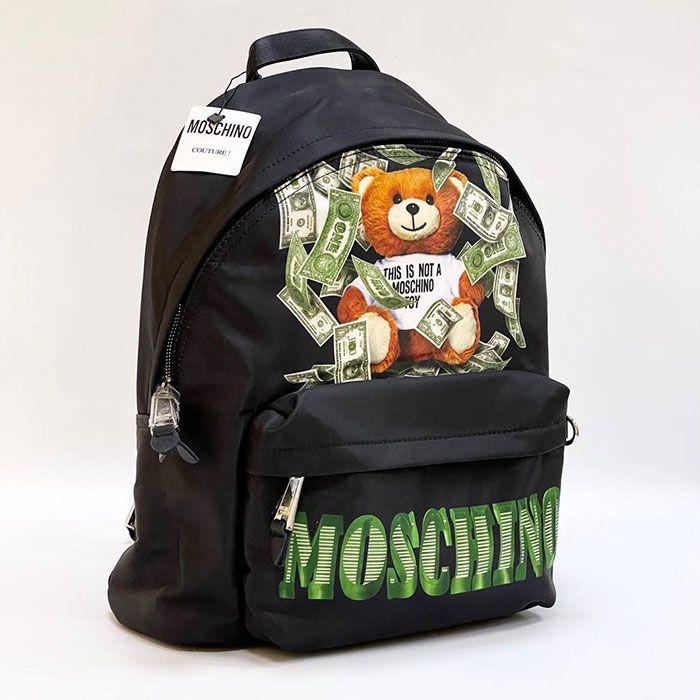 Рюкзак Mos*hino ﻿﻿Нейлон Плащевка водонепроницаемая (40/35 см)