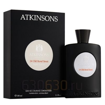 ОАЭ Atkinsons "24 Old Bond Street Triple Extract Pour Homme Eau de Cologne Concentree" 100 ml