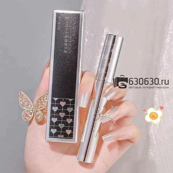 Удлиняющая тушь для ресниц Kouqiya "Long Curly Eye Black"