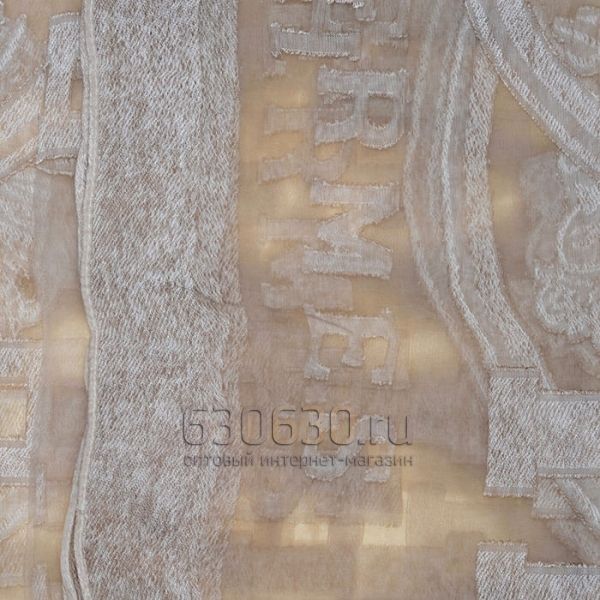  Летний палантин Hermes (Светло-бежевый)