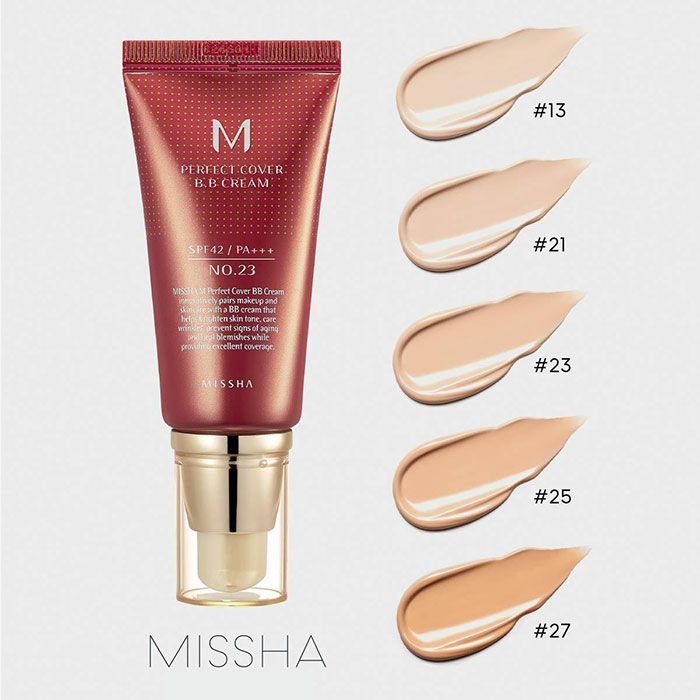 MISSHA BB-крем M Perfect Cover BB Cream (оттенки в ассортименте) 1шт.