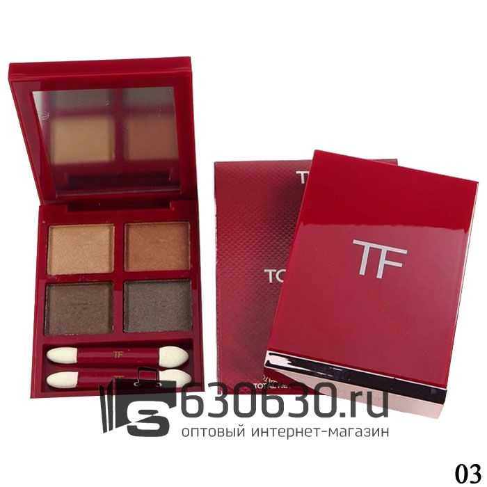 Тени для век 4-ех цветные Tom Ford 8шт.