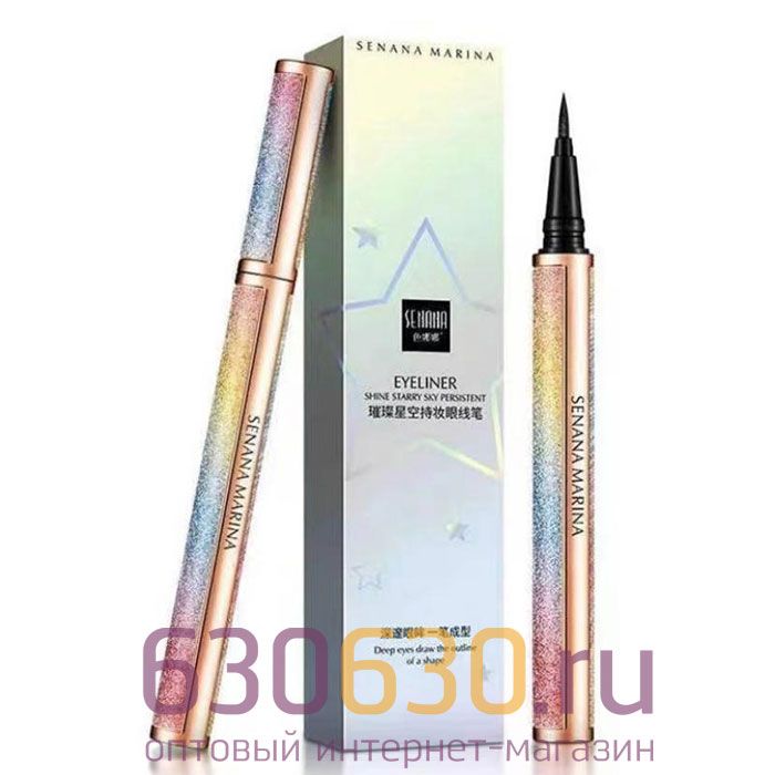 Подводка-фломастер для глаз Senana Marina Eyeliner