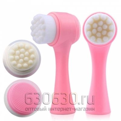 Щетка для умывания 3D Double-Sided (силиконовая)