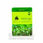 Тканевая маска с натуральным экстрактом зеленого чая, 23 мл, FarmStay