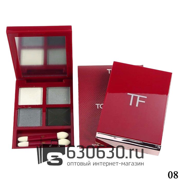 Тени для век 4-ех цветные Tom Ford 8шт.