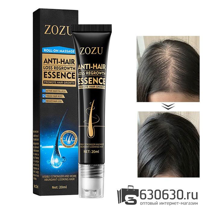 Эссенция для быстрого роста волос "ZOZU" 20 ml