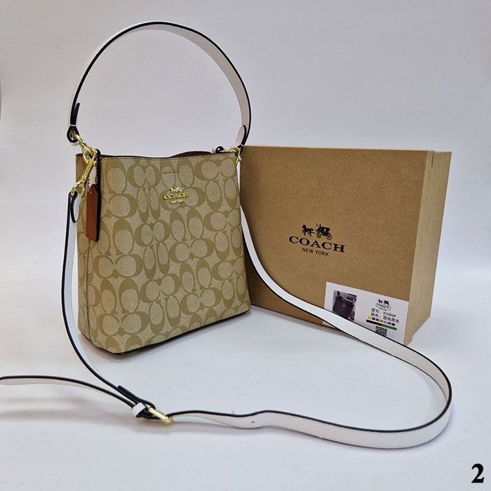 Сумка "Coa*h" Эко-кожа (22/20см)