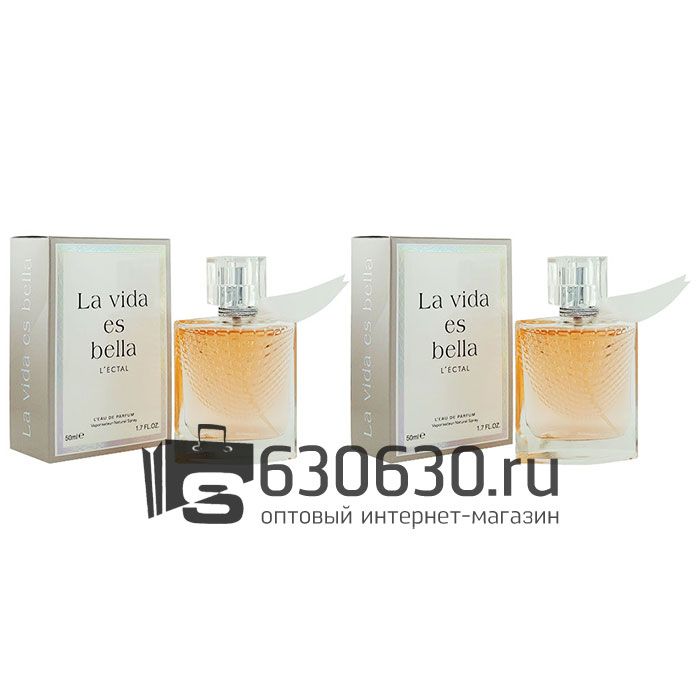 Парфюмерный набор La Vida Es Bella L`ectal L`eau 2x50 ml