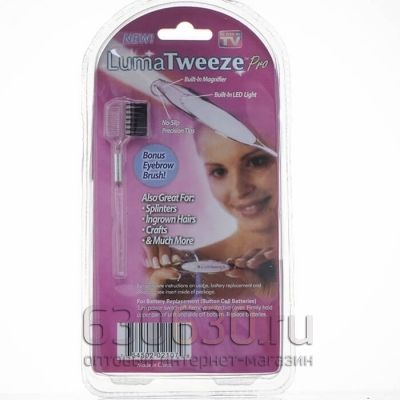 Пинцет для бровей с подсветкой Luma Tweeze