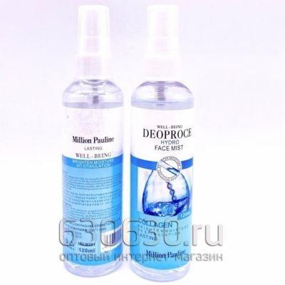 Мист для лица увлажняющий Deoproce Well-Being Hydro Face Mist COLLAGEN 120 ml
