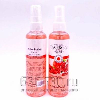 Мист для лица увлажняющий Deoproce Well-Being Hydro Face Pomegranate
