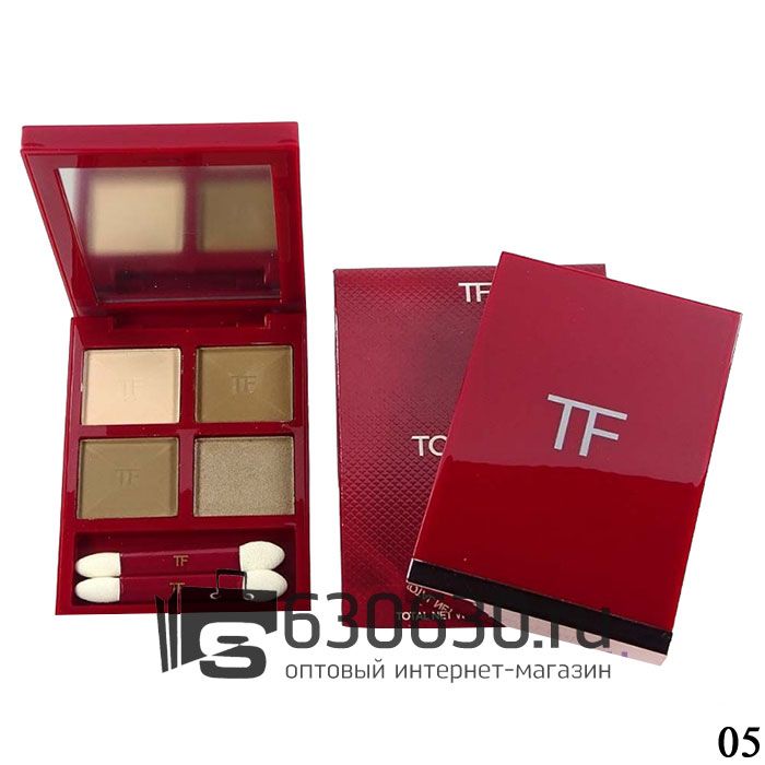 Тени для век 4-ех цветные Tom Ford 8шт.