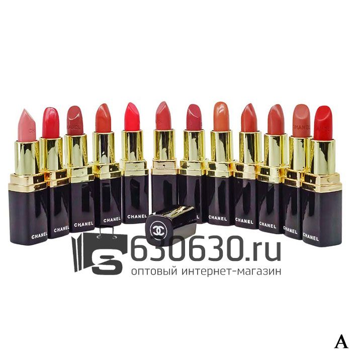 Помада для губ  Chanel "Rouge Coco" 1упак.*12шт.