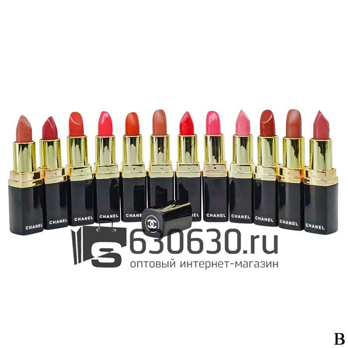Помада для губ  Chanel "Rouge Coco" 1упак.*12шт.