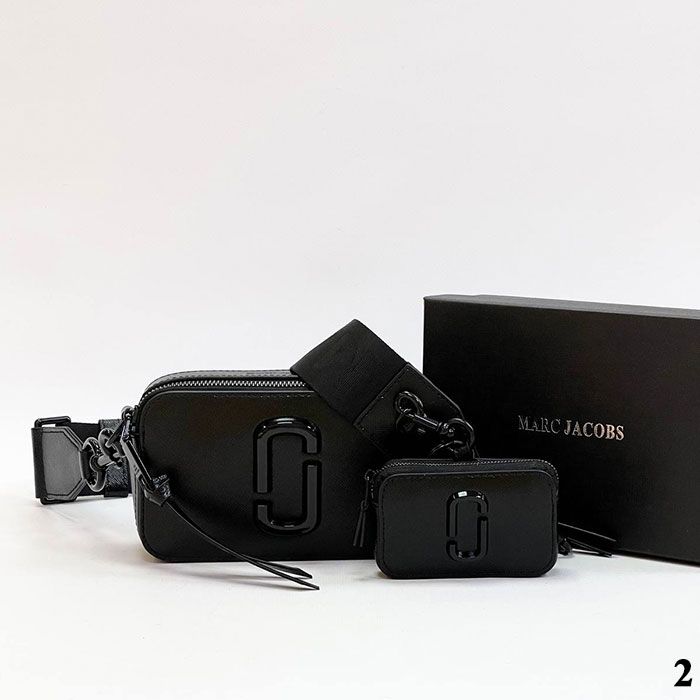 Сумка 2 в 1 "M*rc Jaс*bs" Натуральная кожа ЛЮКС (18/11см)