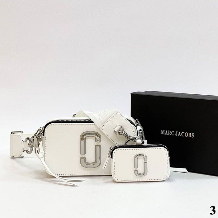 Сумка 2 в 1 "M*rc Jaс*bs" Натуральная кожа ЛЮКС (18/11см)