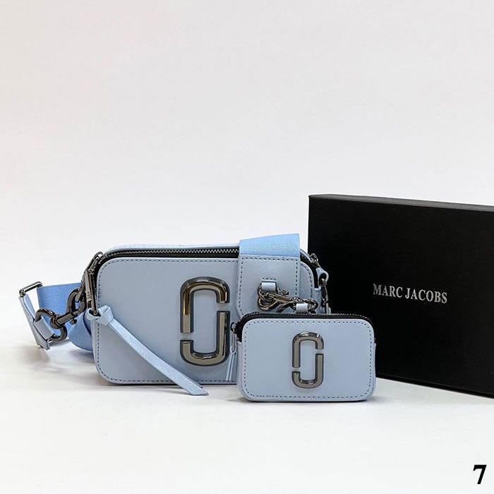 Сумка 2 в 1 "M*rc Jaс*bs" Натуральная кожа ЛЮКС (18/11см)