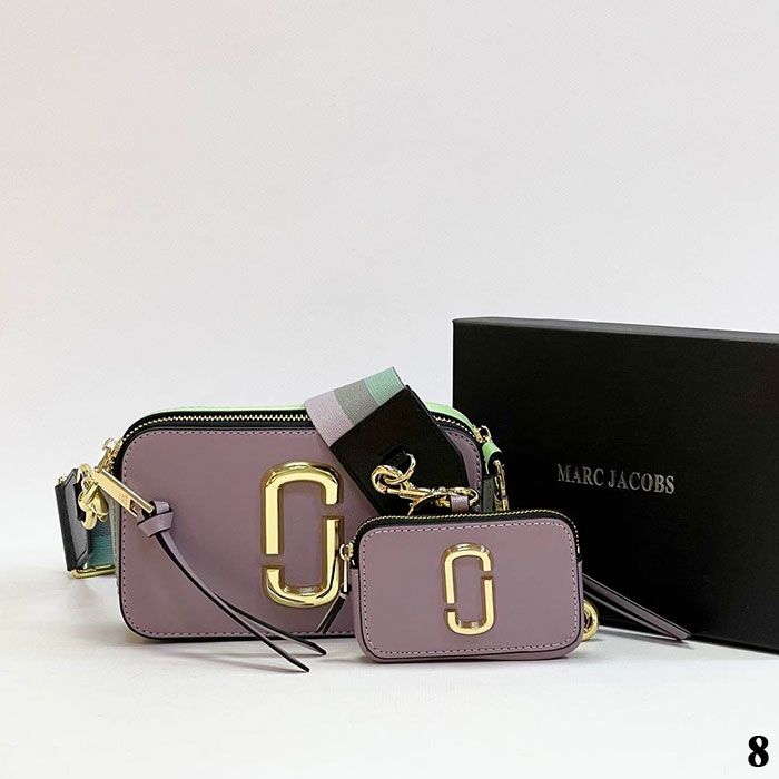 Сумка 2 в 1 "M*rc Jaс*bs" Натуральная кожа ЛЮКС (18/11см)