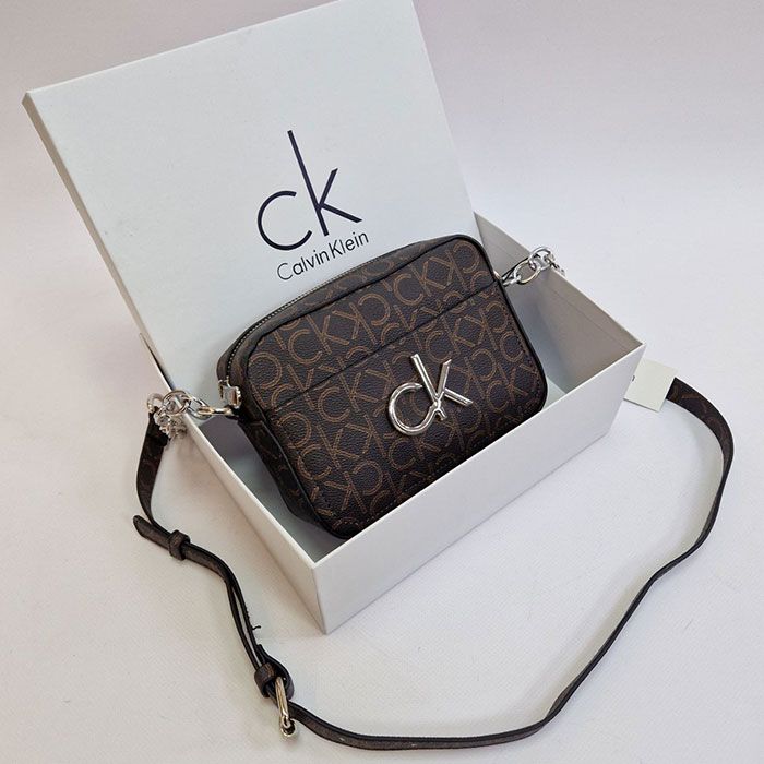 Сумка "Ca*vin Kl*in" Эко кожа (19/14см)