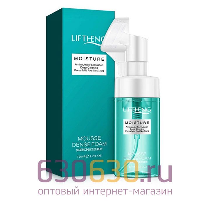 Пенка для умывания с кокосовым маслом и аминокислотами LIFTHENG "Moisture" 120 мл