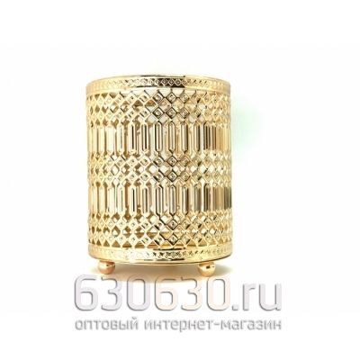 Декоративная подставка под кисти ( золотая)