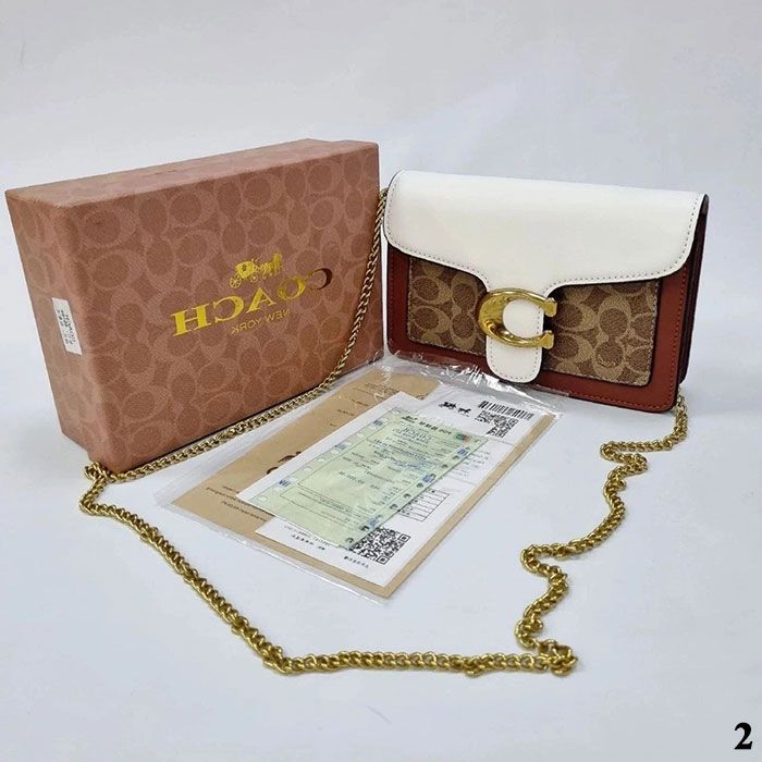 Сумка "Co*ch" Эко-кожа (20/14см)