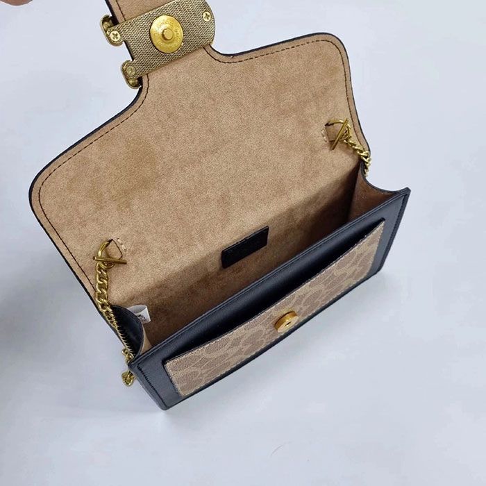 Сумка "Co*ch" Эко-кожа (20/14см)