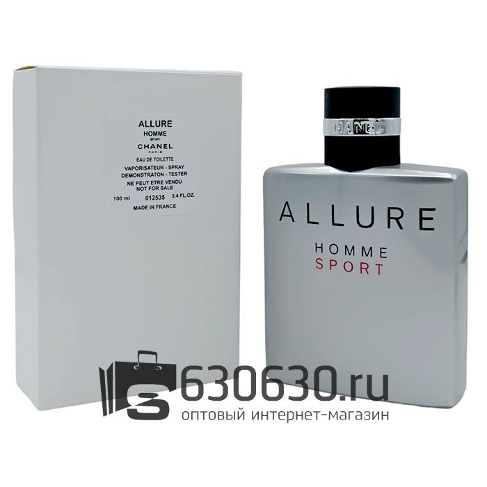 ТЕСТЕР Chanel " Allure Homme Sport" EDT (ОАЭ) 100 ml 