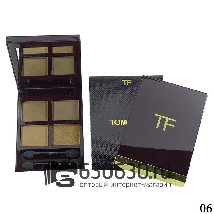 Тени для век 4-ех цветные Tom Ford NEW (в ассортименте) 1шт.
