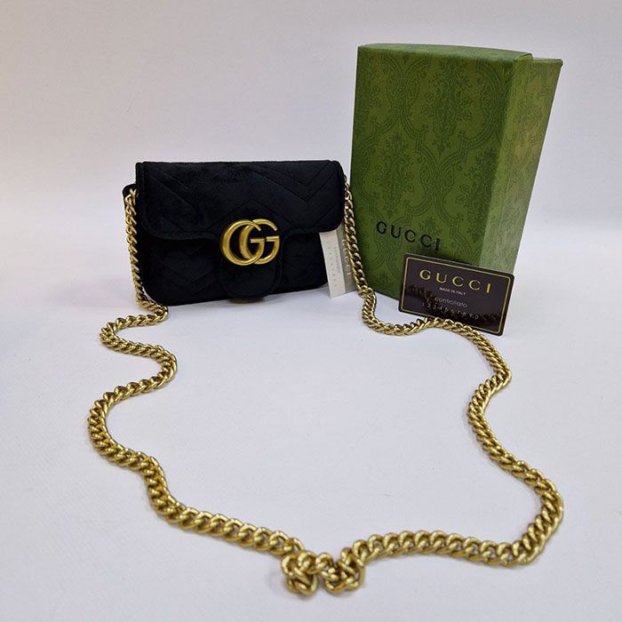 Сумка "Guc*i" Велюр (18/12см)