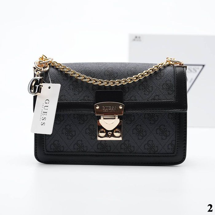 Сумка "Gue*s" Эко кожа ЛЮКС (22/13см)