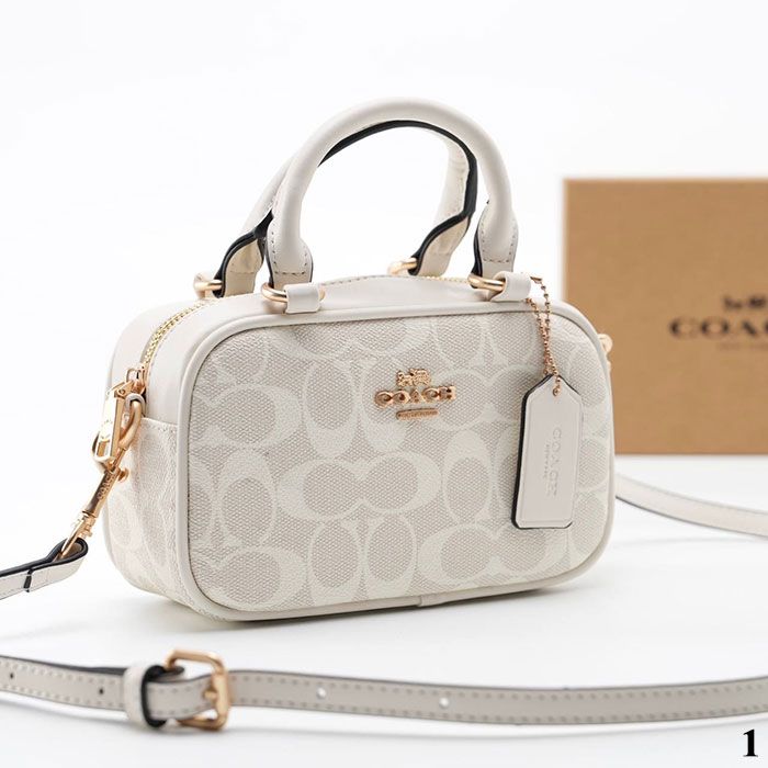 Сумка "Co*сh" Эко кожа ЛЮКС (20/12см)