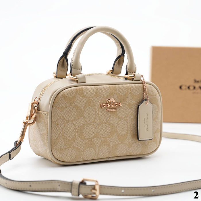 Сумка "Co*сh" Эко кожа ЛЮКС (20/12см)