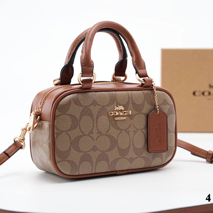 Сумка "Co*сh" Эко кожа ЛЮКС (20/12см)