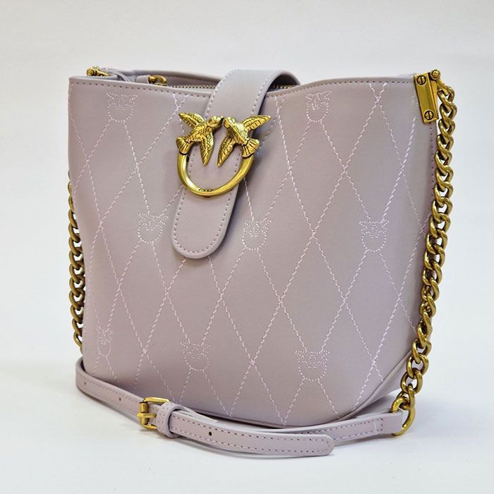 Сумка "Pi*ko" Эко кожа ЛЮКС, с чипом NFC (25/19см)