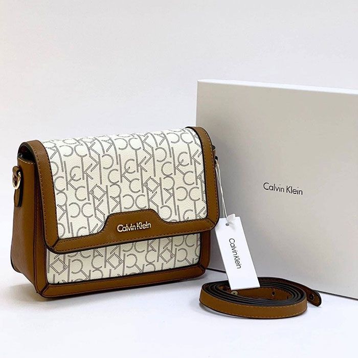 Сумка "Calv*n Kl*in" Эко кожа (22/17см)