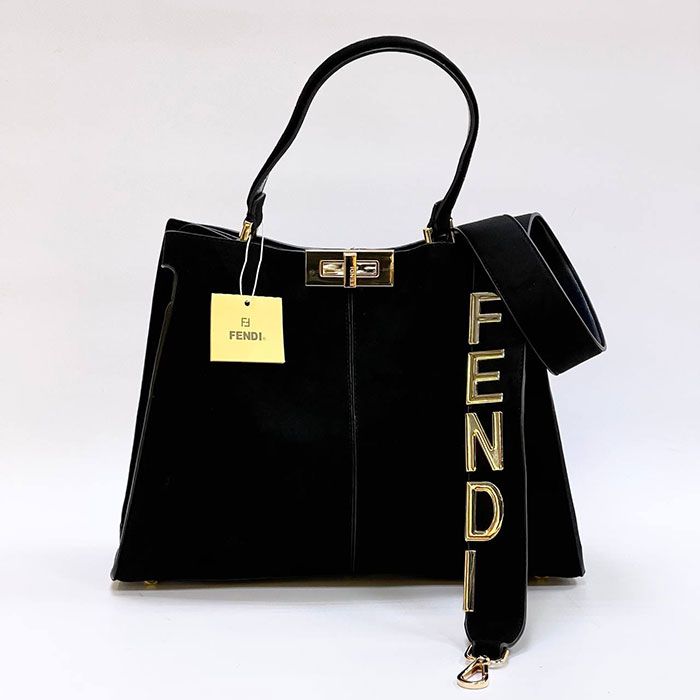 Сумка "Fe*di" Бархат (33/25 см)