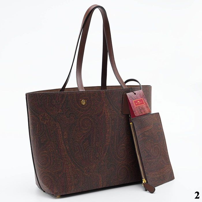 Сумка "E*RO" Канва + Эко кожа ЛЮКС (40/33/27см)