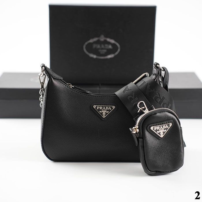 Сумка "PRA*A" Эко кожа (23/17см)